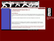 Tablet Screenshot of karate-marktoberdorf.de